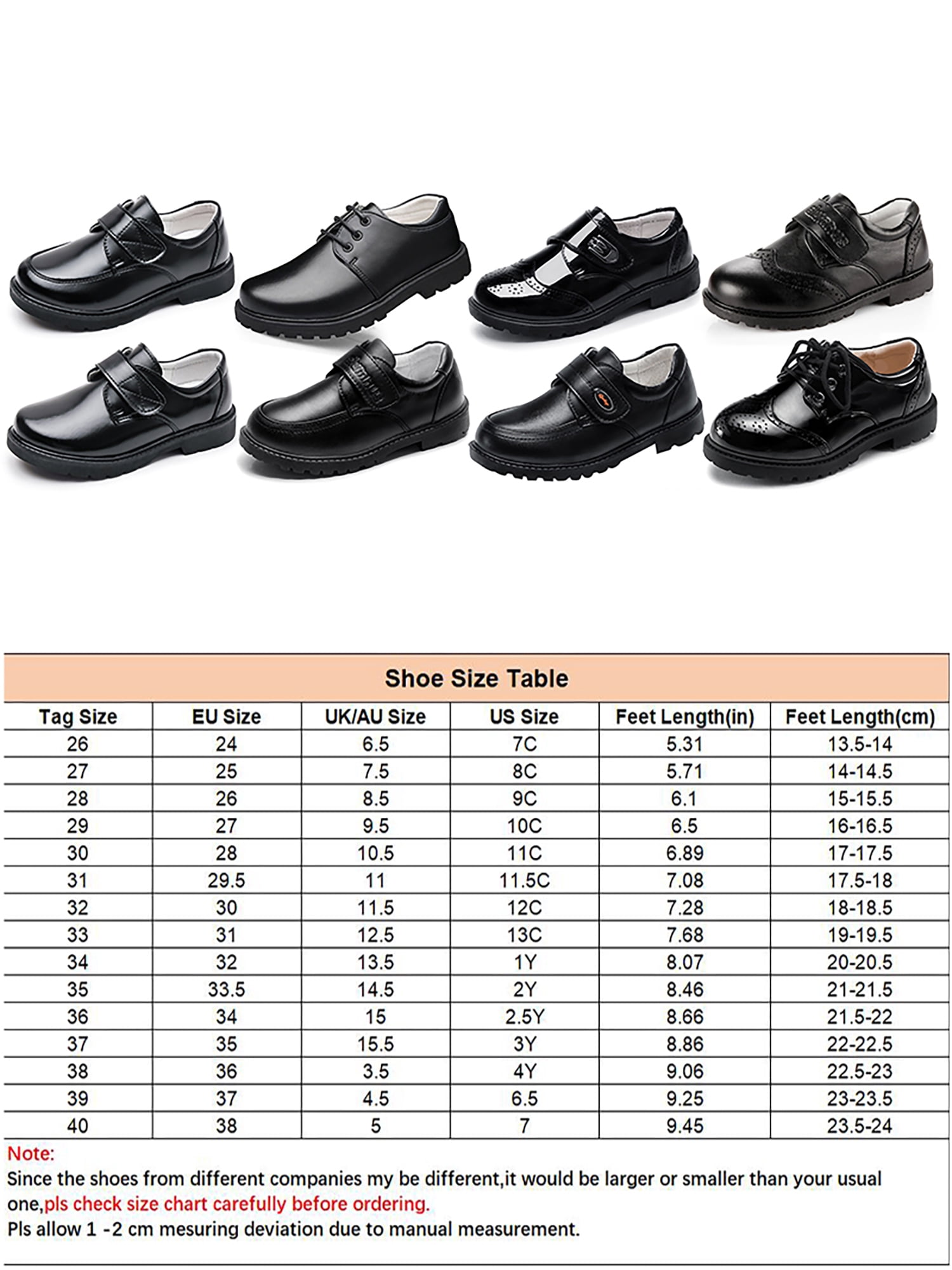 Catholic School Shoes