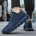 thumbnail image 3 of Men'S Casual Sports Shoes That Are Comfortable, Lightweight, And Designed to Be Worn with Knitted Socks. ,Suitable for Jogging; Breathable And Stylish Running Shoes, 3 of 9