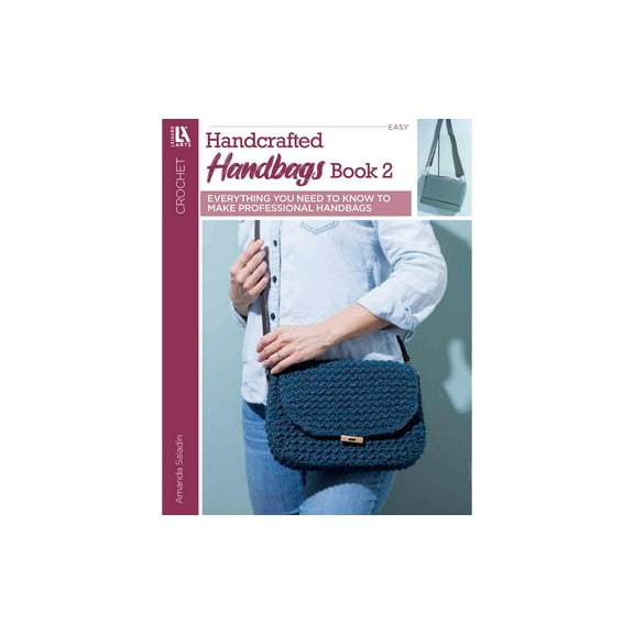 Leisure Arts Handcrafted Easy Handbags #2 Bk