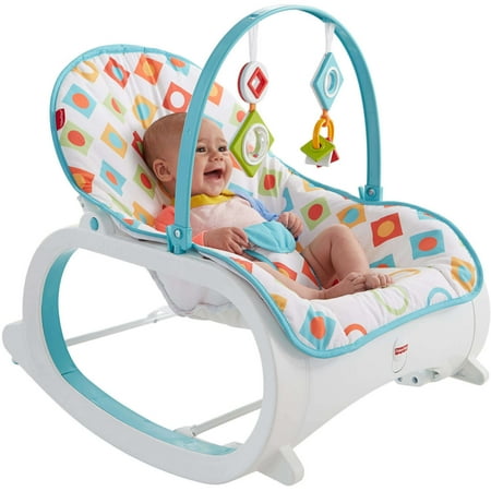Fisher Price Infant-to-Toddler Rocker, Geo Diamonds