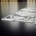 thumbnail image 5 of Ekena Millwork 15 3/8"W x 15 3/8"H x 3/8"T Medium Norwood Decorative Fretwork Wall Panels in Architectural Grade PVC, 5 of 9