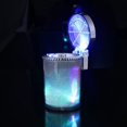 thumbnail image 4 of Esho LED Light Car Ashtray, 10Pcs, Luminous Glow in the Dark, Cylinder Container Holder Cup, 4 of 7