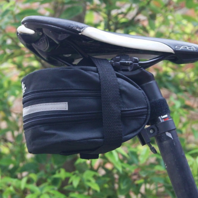 Bicycle Saddle Bag Under Seat Bike Wedge Pack Water Resistant Mudproof ...