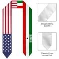 thumbnail image 2 of Somaliland Mix USA United States Flag Graduation Stole For International Student Stole Pride Cheers Shawls, 2 of 6