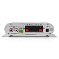 thumbnail image 1 of Mini HiFi 2.1 Stereo Bass Auto Car Home Audio Power Amplifier Digital Amp, All Aluminium Alloy Shell, 15W X 2 RMS Power Output,  3.5mm Audio Input, Lightweight Aluminum Casing, 1 of 7
