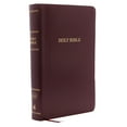thumbnail image 2 of KJV, Reference Bible, Personal Size Giant Print, Leather-Look, Burgundy, Red Letter Edition, (Paperback), 2 of 2
