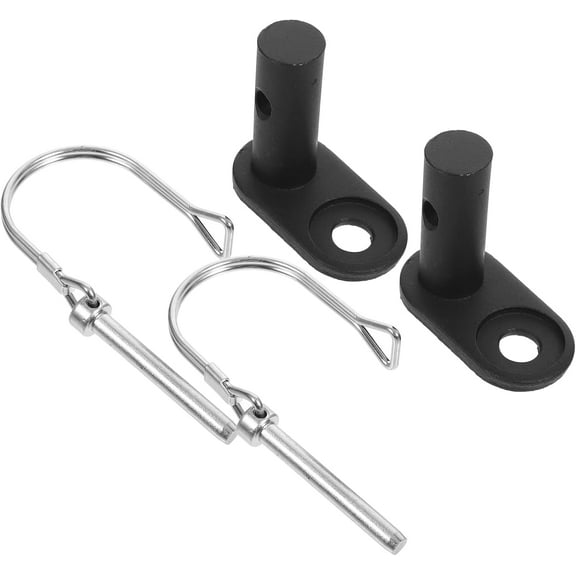 ABPETE 2 Pcs Bike Trailer Hitch Connector, Cycling Coupler Trailer Coupler, Attachment Bike Accessories for Cart