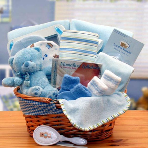 Gift Basket Drop Shipping - Simply The Baby Basics New Baby Gift Basket ...