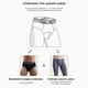 thumbnail image 3 of Pantalones largos para hombre Pantalones delgados delgados y cálidos Leggings de cintura media de color sólido a la moda Pompotops qyievc6828, 3 of 4