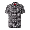 thumbnail image 6 of HUGO Ellino Short Sleeved Shirt, Black, 6 of 6