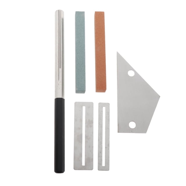 6 piezas de herramientas de guitarra, reparación, mantenimiento, limpieza y atención, kit de herramientas para ukelele, bajo, mandolina, banjo, instrum Yuyangstore limas de pulido de trastes