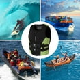 thumbnail image 2 of Lightweight Surf Jacket Swim Vest for Adults, Adjustable Buoyancy Snorkel Vest for Water Sports, Quick Dry Safety Vest for Kayaking Boating Drifting Swimming Training 70-80kg, 2 of 5