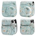 thumbnail image 4 of PU Leather Camera Case for Fujifilm Instax Mini 11 Instant Camera with Adjustable Strap and Case (Chrysanthemum), 4 of 6