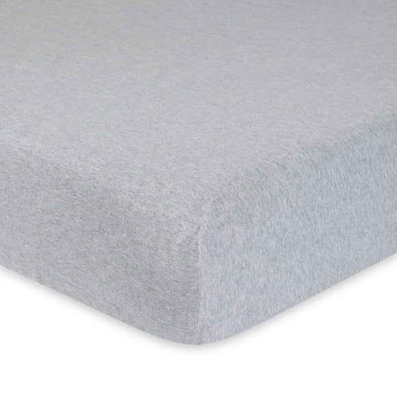 Drap-housse de berceau biologique Gerber, gris