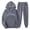 Grey&&100, variant on CONROSES Mens Tracksuits 2 Peice Set Casual Sweat Suit for Men Letter Graphic Y2K Long Sleeve Hoodies Pants Comfy Fall Winter Jogging Track Suits