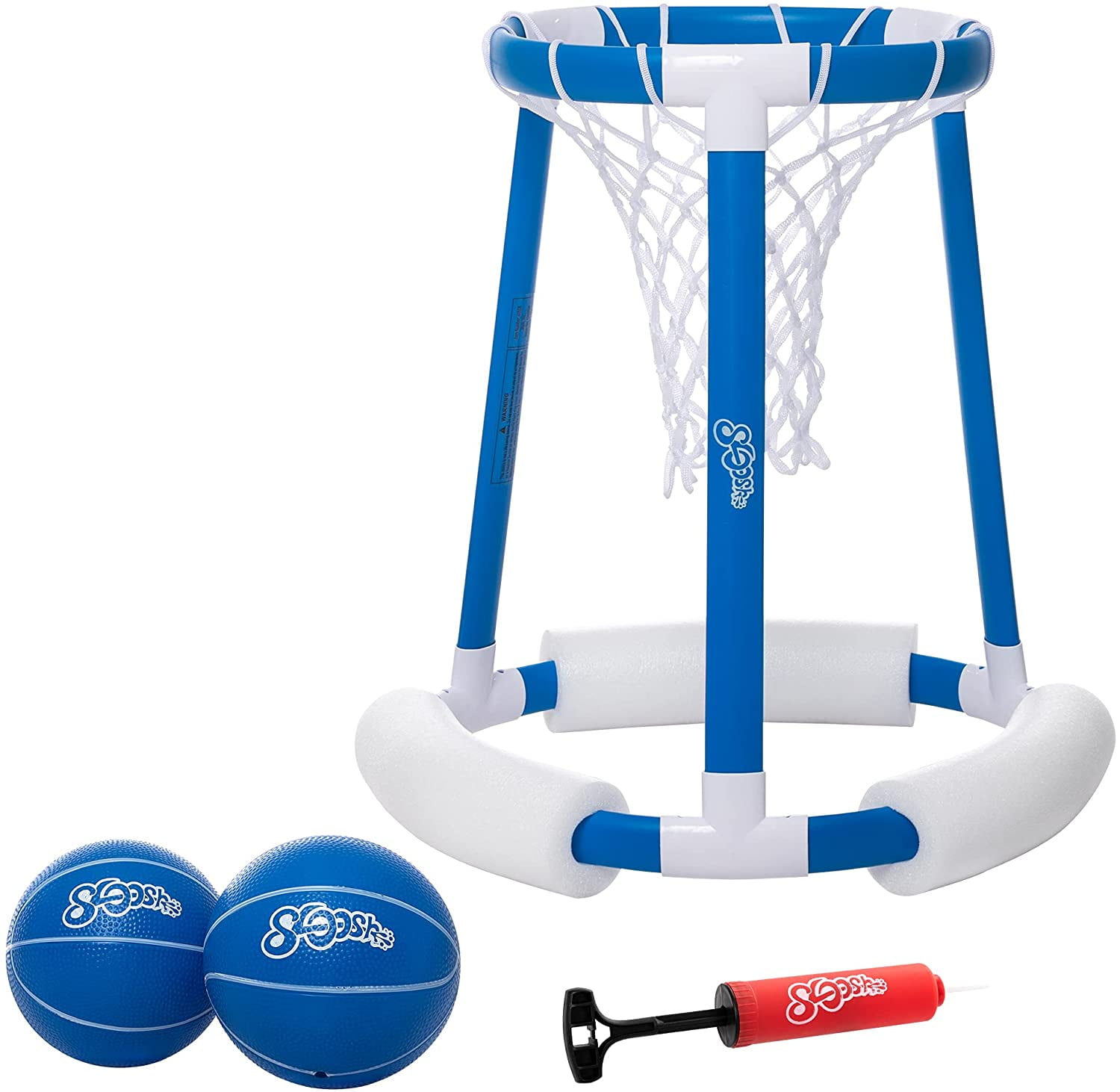 Pool Basketball Hoop Net Game Goal Ball Swimming Portable Poolside Backboard Toy 