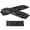 Black + Plastic, variant on Off-Road Traction Boards with Integrated Jack Base – Pair Recovery Tracks Tire Traction Mats for 4WD Mud, Sand, Snow & Rock, Heavy-Duty Offroad Recovery Boards with Storage Bag for Truck, Jeep, SUV