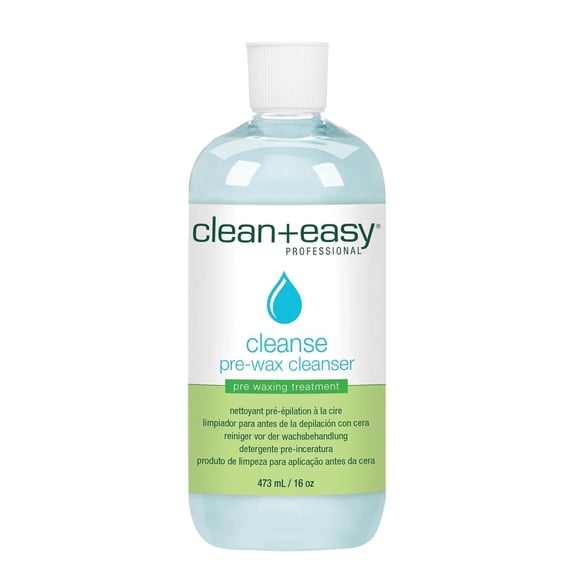 Clean Easy Pre Wax Cleanser, Pre Waxing Treatment for Smooth Hair Removal, 16 oz