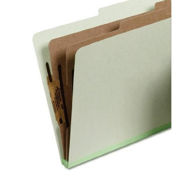 ACCO Classification Folders with Fasteners Pressboard 4Part Letter