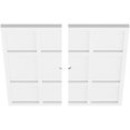 thumbnail image 2 of 22"OD x 1"ID x 7 1/2"C x 1"P Rubik Architectural Grade PVC Contemporary Ceiling Medallion, Two Piece, 2 of 11