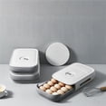 thumbnail image 3 of Bearachild Caja de almacenamiento de huevos duradera a prueba de óxido con ruedas automáticas, práctica y útil, tipo refrigerador Juegos de accesorios de baño, 3 of 6