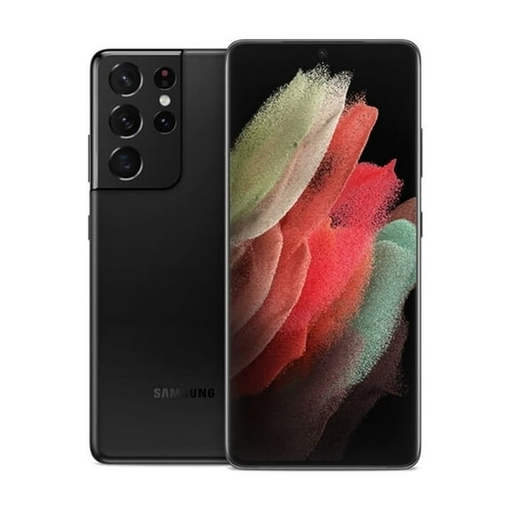 Restored Samsung Galaxy S21 Ultra 256GB 6.8" 5G Fully Unlocked, Phantom Black (Refurbished)