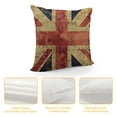 thumbnail image 4 of United Kingdom Flag Throw Pillow Cover ic Square Cushion Case for Men Women Boys Girls Room Home Decor, 4 of 5