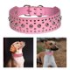 thumbnail image 3 of Collar de perro duradero, collar de material cuero PU grueso de 5cm, collar de perro de 1 pieza, collar de perro de metal Rosa, 3 of 9
