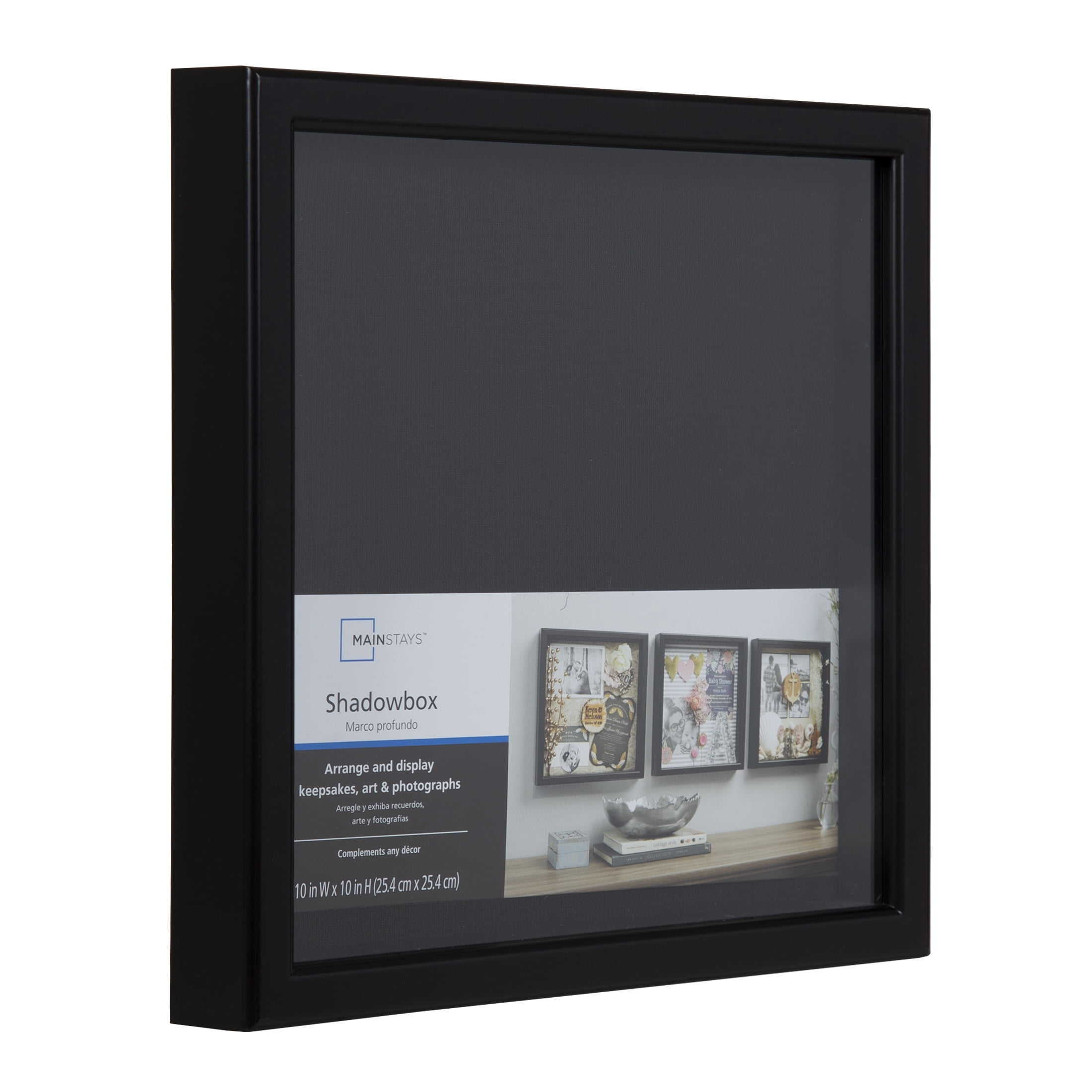 Mainstays Shadow Box Frame, Black