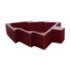 thumbnail image 3 of Bandeja para servir con forma de árbol de Navidad, plato de aperitivos de madera, decorativa, multiusos, para fiestas navideñas. Rojo, 3 of 9