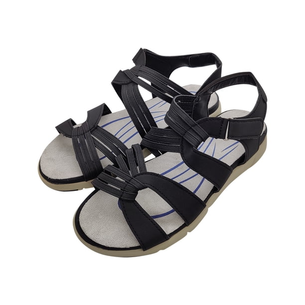 Zapatos de verano para mujer, sandalias de playa informales Retro con tacón de cuña para mujer Wmkox8yii nm9321