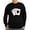 Black, variant on - Ace Spades Flush Sweatshirt - Classic Crew Neck Sweatshirt