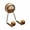 D, variant on CMrtew Wall Hooks for Hanging Stainless Steel & Wood Dual Hook - Adhesive Hooks for Hanging Bathroom, Kitchen & Entryway - No Drill Coat Hooks with Wooden Ball Ends for Towels, Keys, Robes & Bags