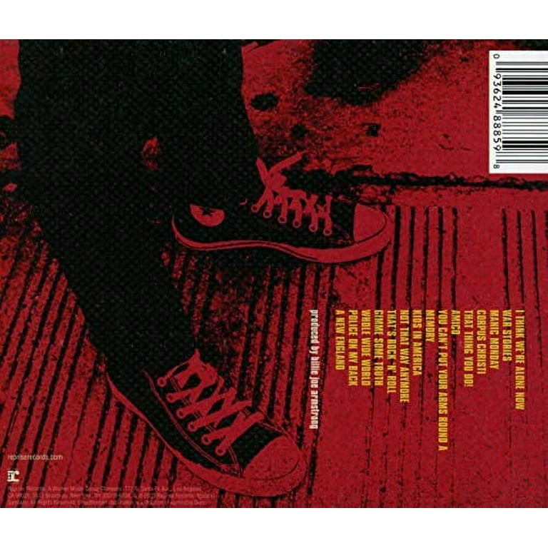 Billie Joe Armstrong No Fun Mondays Music Performance CD