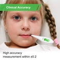 thumbnail image 6 of Easy@Home Digital Oral Thermometer, 8-Second Fast Reading, Backlit LCD Display with Fever Alarm, White, 6 of 11
