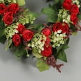 thumbnail image 5 of Avtoify Valentine's Day Wreath Valentine's Day Red Rose Home Decoration Wreath Spring Wedding Wedding Shooting Props Wreath, 5 of 6