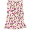 thumbnail image 2 of Sikiie Strawberry And Cheery Ultra-Soft Micro flannel Blanket Luxury All Seasons Warm Blanket for Bedding Sofa and Travel (4 sizes)-80"x60", 2 of 7
