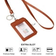 thumbnail image 5 of FloreceBien - Porta credencial de moda con cordón, bonita billetera para credencial de identificación para mujer, billetera con cordón de identificación y ranuras, 5 of 5