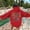 Red, variant on WILLBEST hoodies for women Women's Letter Graphic Hoodies Oversized Pullover Tops Casual Long Sleeve Hooded Drawstring Sweatshirt with Pockets b'ack hoodie