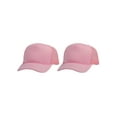 thumbnail image 1 of Top Headwear Men's Blank Rope Trucker Foam Mesh Plain Light Pink, 1 of 2