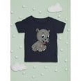 thumbnail image 3 of Cute Funny Hippo T-Shirt Infant -Image by Shutterstock,  6 Months, 3 of 4