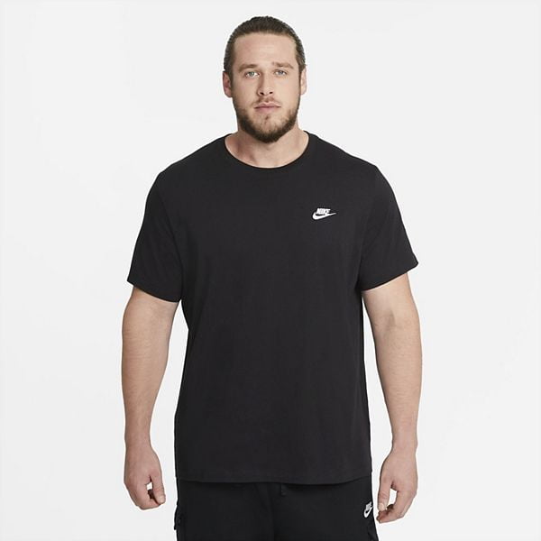 Nike AR4997-013 Men's NSW Black/White Club Tee XXL-Tall - Walmart.com