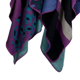 thumbnail image 4 of Capa tipo poncho tipo chal con bloques de colores para mujer, de talla grande, con abertura frontal, suéter largo de invierno, 4 of 5
