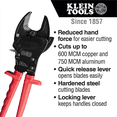 thumbnail image 2 of Klein Tools Open Jaw Ratcheting Cable Cutter, 2 of 9