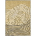 thumbnail image 2 of Addison Rugs Chantille Indoor/Outdoor Transitional Stripes Gold Machine Washable Rectangle Rug, 8' x 10', 2 of 8