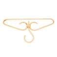 thumbnail image 4 of 4Pcs Rattan Clothes Hanger Natural Rattan Hand-Woven 3 Hook Hanger for Home Wardrobe Clothing Store Decor 40X20cm, 4 of 7