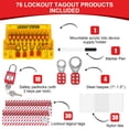 thumbnail image 4 of Kit de bloqueo para grupos cubiertos por Lockout Tagout Station BULANGDI, 4 of 8