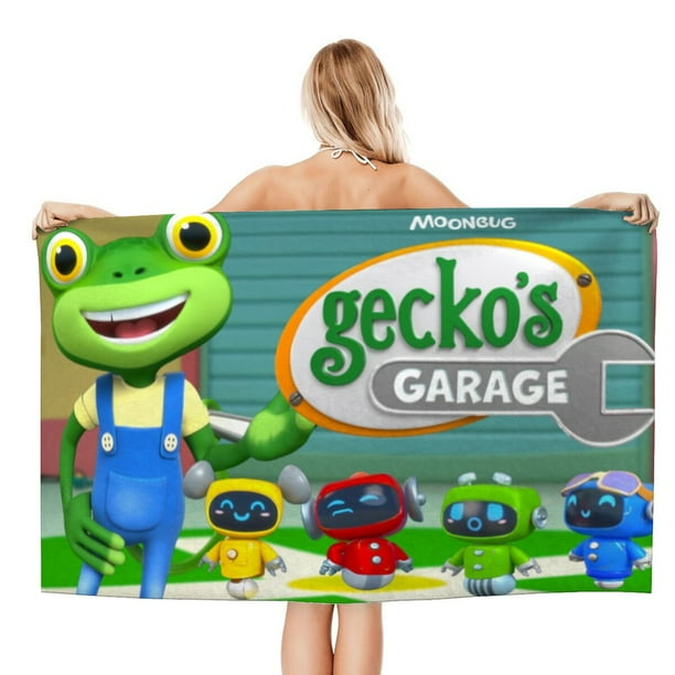 El Garaje de Gecko Toalla de playa de secado rápido con diseño temático, regalo para mujeres y niñas, ideal para cumpleaños, fans, amantes de la música, uso en la playa o al aire libre, 78 × 180 cm
