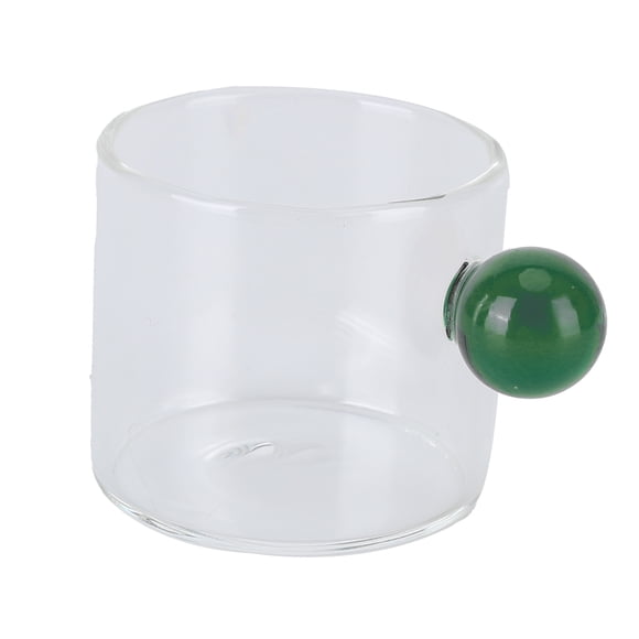 Taza de café de cristal, taza de cristal de la taza de café transparente Taza de café de cristal Valor inmejorable