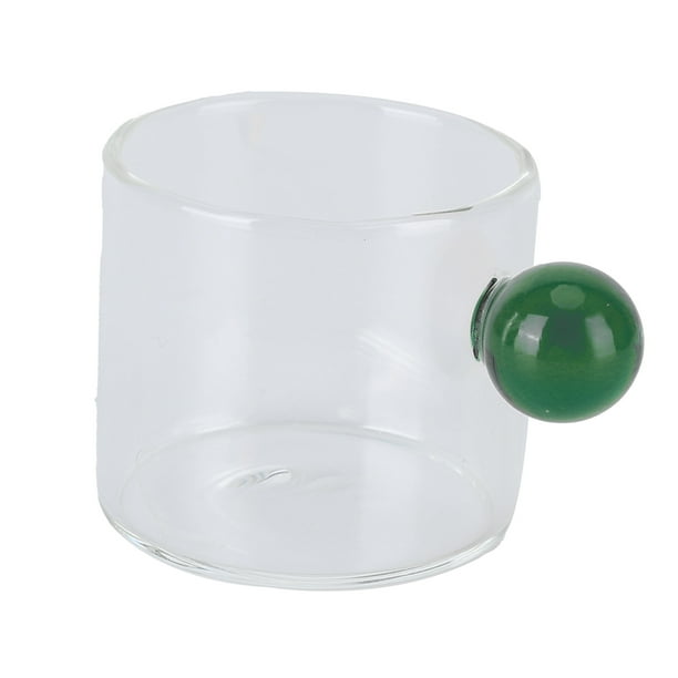 Taza De Café De Vidrio, Taza De Café De Vidrio Resistente A Altas Temperaturas Fácil De Limpiar Para La Oficina Para El Hogar
